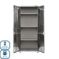 thumbnail image 4 of Seville Classics UltraHD 5-Piece Storage Cabinet System with Height Adjustable Workbench, 9' Wide, 4 of 15