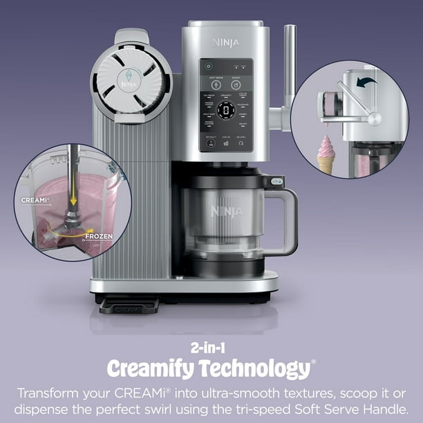 ☆　りり様│ クリーム２　サンプロ Ninja CREAMi Scoop & Swirl Ice Cream & Soft Serve Maker, 13 One