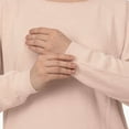 thumbnail image 4 of Barefoot Dreams CozyChic Ultra Lite Jersey Pullover & Wide Leg Pant Lounge Set, 4 of 5