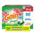 thumbnail image 1 of Gain Flings! Liquid Laundry Detergent Pacs, Spring Daydream (152 ct.), 1 of 8