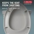 thumbnail image 5 of Delta Wycliffe Slow-Close Elongated Toilet Seat, White, 5 of 13