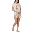 thumbnail image 2 of Character Ladies 2-Piece Short Pajama Set, 2 of 7