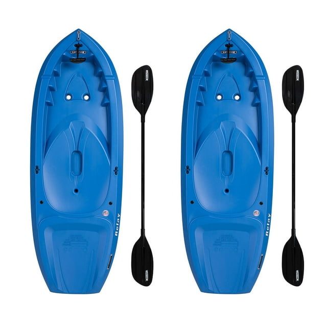 Lifetime Kid's Relay Sit-On-Top Kayak, 2 pk.