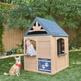 thumbnail image 3 of KidKraft Windsong Chalet Wooden Outdoor Playhouse, 3 of 15