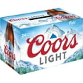 thumbnail image 2 of Coors Light American Light Lager Beer, 12 fl. oz. bottle, 24 pk., 2 of 10