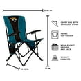 thumbnail image 3 of Logo Brands Jacksonville Jaguars Hard Arm Chair, 3 of 6