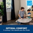 thumbnail image 5 of GE 8,000 BTU Smart Electronic Window Air Conditioner for Medium Rooms with Remote, Energy Star, 5 of 10