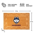 thumbnail image 3 of Logo Brands UConn Huskies Coir Outdoor Mat, 3 of 3