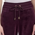 thumbnail image 4 of Halston Women's Velour Ribbed Pant, 4 of 7
