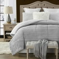 thumbnail image 1 of Swift Home 3-Piece Reversible Faux Fur Sherpa Comforter Set, Assorted Sizes, 1 of 6