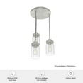 thumbnail image 5 of Hunter Devon Park with Clear Glass Ceiling Light Fixture, 5 of 9