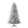 thumbnail image 5 of Member's Mark 7.5' Flocked Aspen Pre-Lit Christmas Tree, 5 of 10