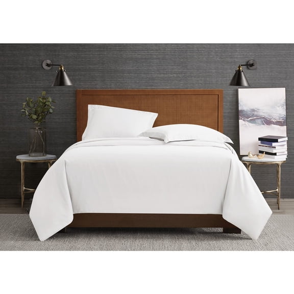 London Fog Garment Wash Solid Duvet Cover Set, Assorted Sizes