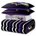 thumbnail image 2 of Logo Brands Baltimore Ravens Full Bed-In-A-Bag Set, 2 of 4