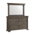thumbnail image 3 of Society Den Paterson 10-Drawer Dresser and Mirror in Grey, 3 of 9