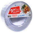 thumbnail image 1 of Member's Mark Clear Plastic Plates, 9" (55 ct.), 1 of 3