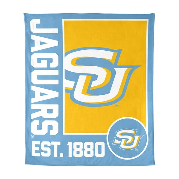 Logo Brands Southern Jaguars 60"x70" Super Plush Blanket