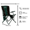 thumbnail image 3 of Logo Brands Hawaii Rainbow Warriors Hard Arm Chair, 3 of 6