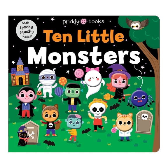 Ten Little Monsters, Board Book