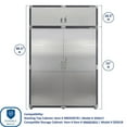 thumbnail image 8 of Seville Classics UltraHD Stacking Top Cabinet, 60” W x 24” D x 18.5” H, 8 of 12