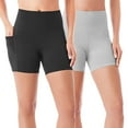 thumbnail image 1 of Member's Mark Women's 2-Pack Bike Short, 1 of 13