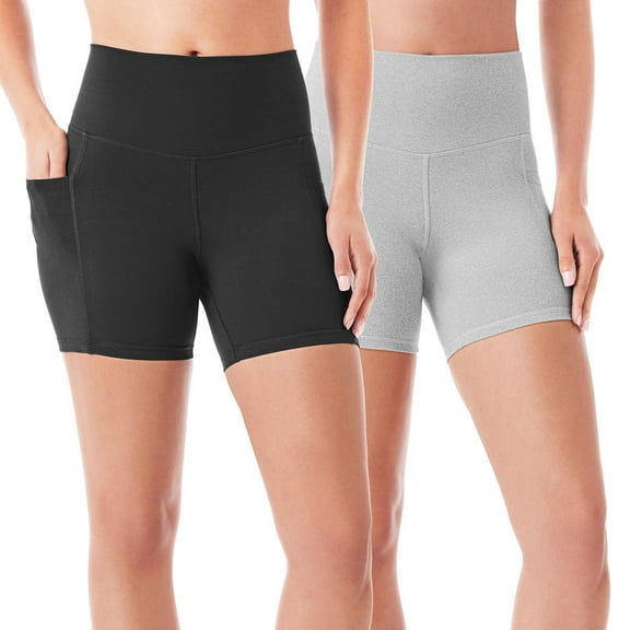 Member's Mark Women's 2-Pack Core Colors Bike Short