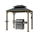 thumbnail image 2 of Aluminum/Steel Hardtop 2-Tier Grill Gazebo, 2 of 12