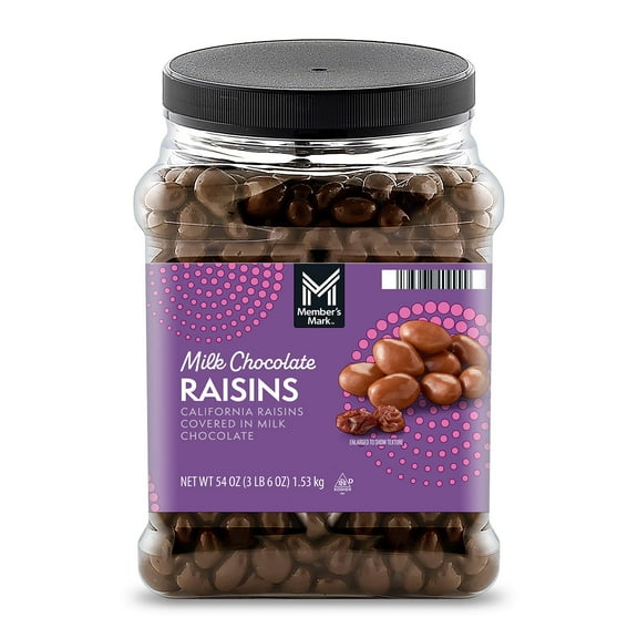 Member's Mark Milk Chocolate Raisins, 54 oz.