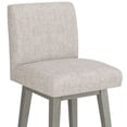 thumbnail image 16 of HH2 Home Parson Wood Adjustable Height Swivel Bar Stool, 16 of 19