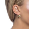 thumbnail image 2 of Huggie Hoop Earrings in 14K Gold, 2 of 4