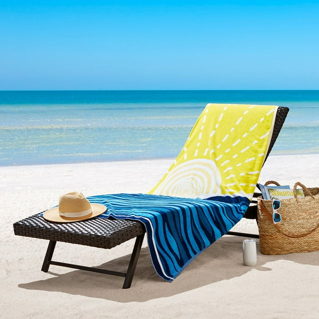 Member's Mark 2-Pack Oversized Beach Towels, 40" x 72"