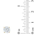 thumbnail image 5 of 1.95 CT. T.W. Round Cut Solitaire Diamond Stud Earrings in 14K Gold, 5 of 7