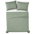 thumbnail image 4 of London Fog Garment Wash Solid Quilt Set, Assorted Sizes, 4 of 6