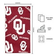 thumbnail image 3 of Logo Brands Oklahoma Sooners 38"x72" Beach Towel, 3 of 6