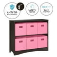 thumbnail image 5 of RiverRidge Horizontal Bookcase with 6 Bins, Assorted Shelf and Bin Colors, 5 of 6
