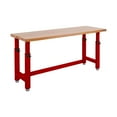 thumbnail image 1 of Seville Classics UltraHD Height Adjustable Workbench, 72" W x 25" D x 28.5”- 42” H, 1 of 15