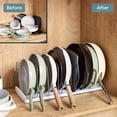 thumbnail image 7 of YouCopia Cookware, Pan, Lid & Bakeware Organizer, 2-Piece Set, 7 of 8