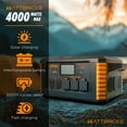 thumbnail image 3 of 2,000 Watt Wattbricks Energy Inc. MP2000 Portable Power Station Solar Generator, 3 of 7