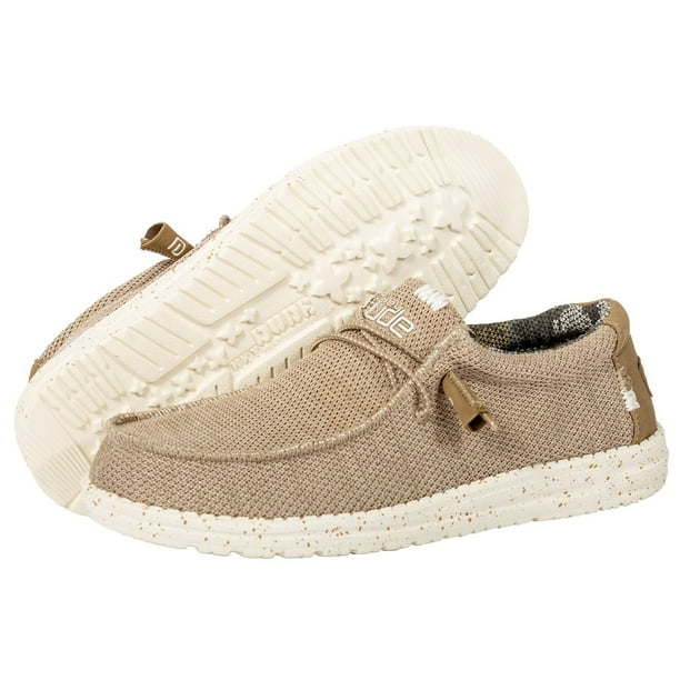 Hey Dude Wally Sox White Slip On Shoes Mens 8 Womens 10 Lightweight Casual Men main image 2