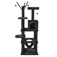 thumbnail image 1 of Multi-Functional Cat Tower, 73.6 in., Dark Grey, 1 of 10