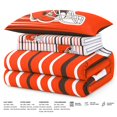 thumbnail image 5 of Logo Brands Cleveland Browns Bed-In-A-Bag Set, 5 of 5