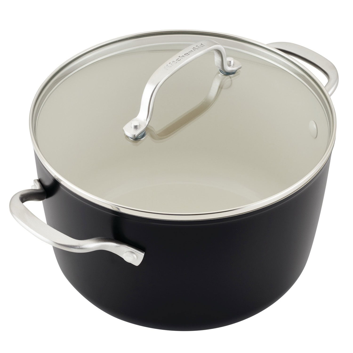 KitchenAid 10-Piece Hard Anodized Ceramic Nonstick Cookware Set