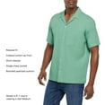 thumbnail image 4 of Gap Men's Short Sleeve Button-Up Linen Shirt, 4 of 8