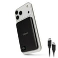 thumbnail image 1 of iHome 5000mAh Magnetic Power Bank with 6Ft USB-C Cable, MagSafe Compatible, 20W Rapid Power Delivery, 1 of 6