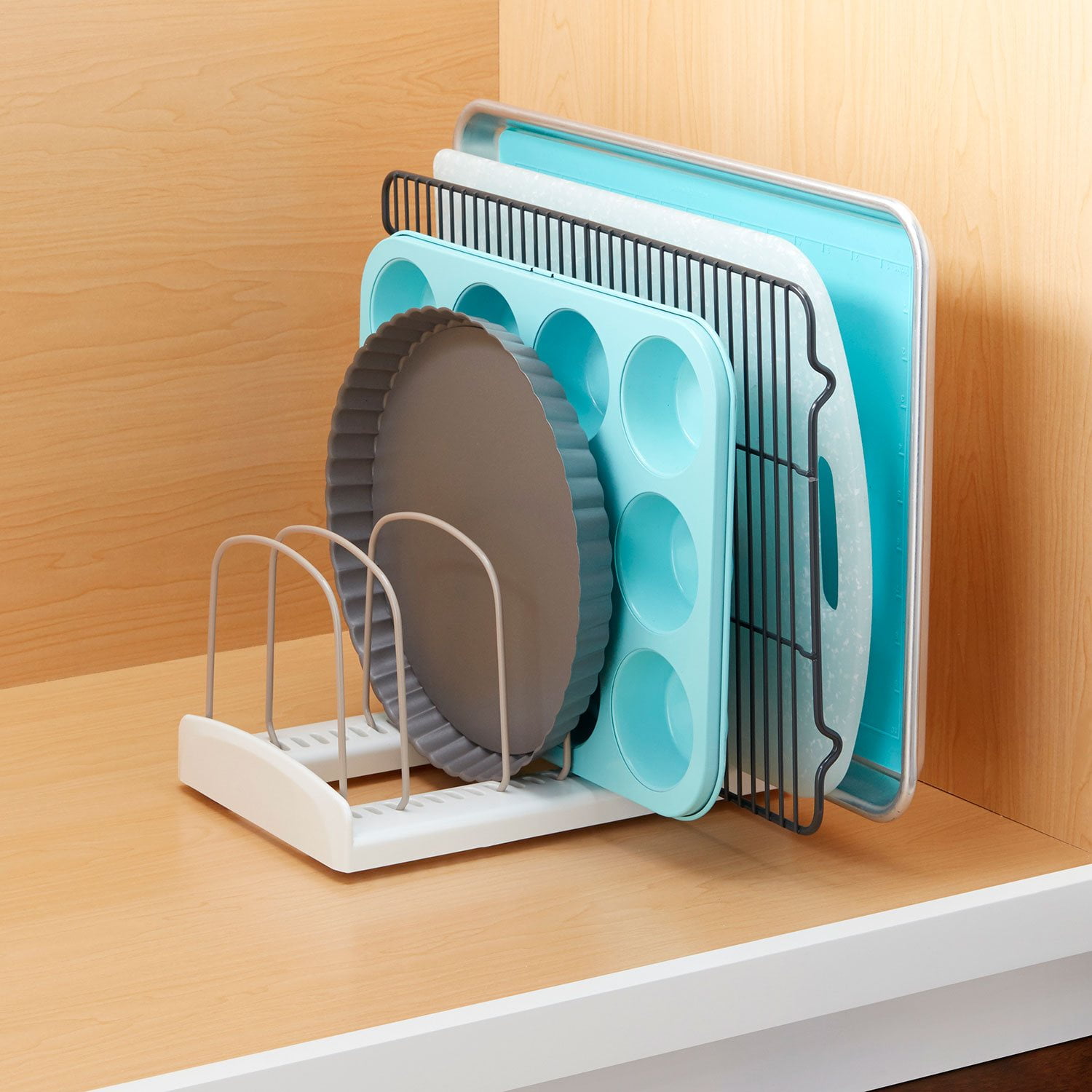 YouCopia Expandable Cookware and Adjustable Bakeware Storage Rack - Thumbnail 2