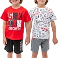 thumbnail image 1 of Skechers Toddler Boys 4 Piece Tees & Shorts, 1 of 9