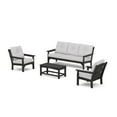 thumbnail image 3 of POLYWOOD Gulf Shores Sofa Seating Set with Sunbrella Fabric, 4pc, 3 of 10