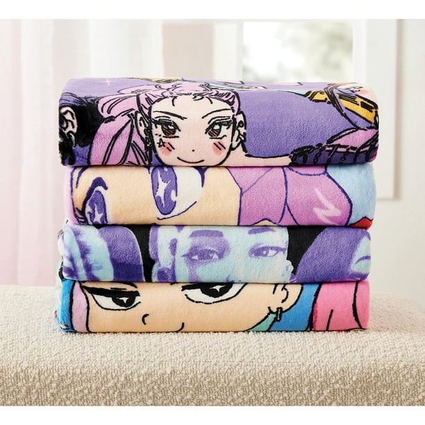 テヒョン　ブランケット KPOP Demon Hunters Silk Touch Throws, 50