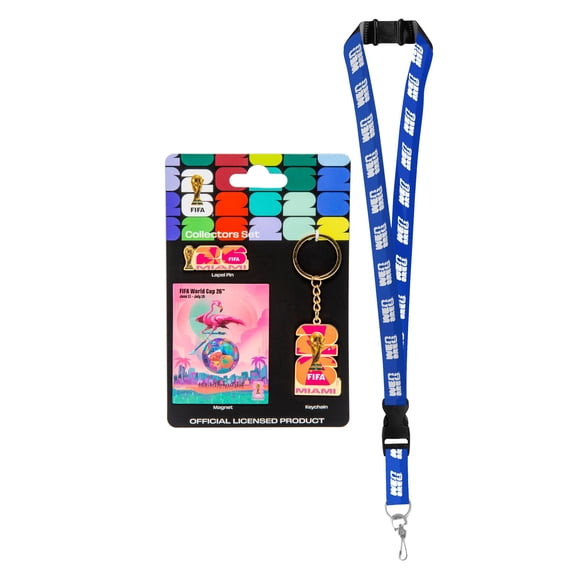 World Cup Host City Collector's Set and Lanyard, Assorted Cities