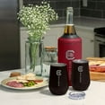 thumbnail image 2 of NCAA Stainless Steel Wine Chiller and Tumbler Set, 2 of 5